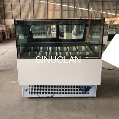 Commercial Hard Ice Cream Display Case Freezer for Popsicle Bar
