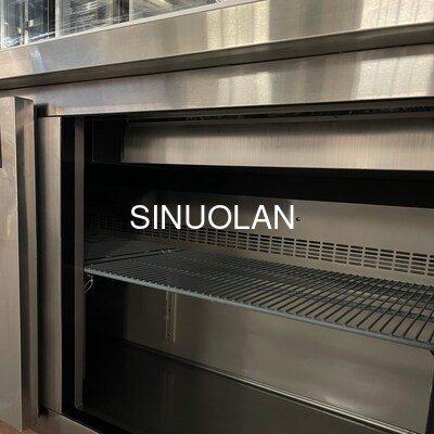Stainless Steel Sandwich Salad Prep Table Refrigerator Commercial 2 Door