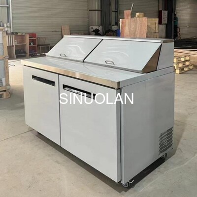 Commercial Sandwich Preparation Table With Fridge Air Cooling