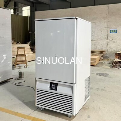 Gelato Seafood Blast Freezer Short Blast Deep Freezer Machine 10 Layers