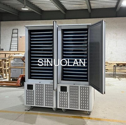 Quick Freezing Blast Chiller Freezer 15 Trays for Fruit Meat