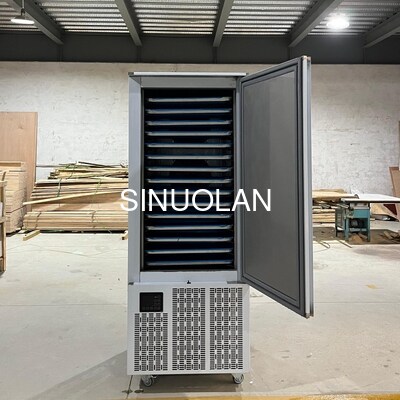 Quick Freezing Blast Chiller Freezer 15 Trays for Fruit Meat