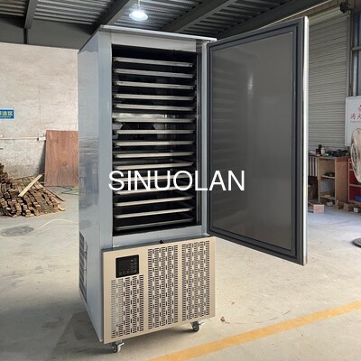 Storage Blast Chiller Shock Freezer 15 Layers -40 Degree For Gelato