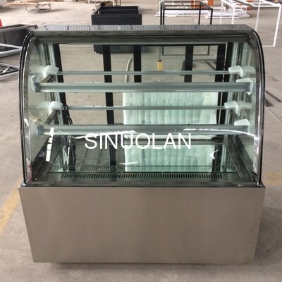 Refrigerated Case Cake Display Showcase Refrigerator for Bakery Chiller Floor Cooler Fridge Cabinet