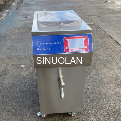 Ice Cream Milk Pasteurizer Equipment Aging Tank With Stainless Steel Door