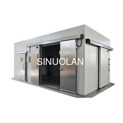 380V 50Hz 3Phase Walk in Cooler for Fish Chicken Vegetables Seafood Cold Storage