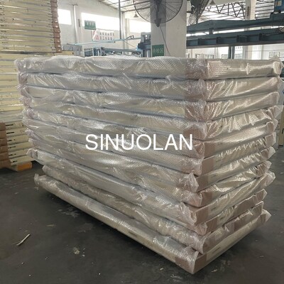PU Sandwich Panels Fire Resistant Water Resistant for Prefab House Cool Room