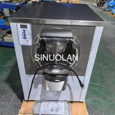 Hard / Italian Ice Cream Gelato Making Machine 45-48L/H 13L Tank Capacity