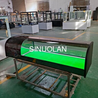 1500mm Sushi Showcase Refrigerator Sushi Display Fridge Static Cooling
