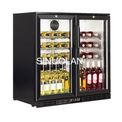 Commercial Beer Display Cooler 2 Doors Beverage display Fridge