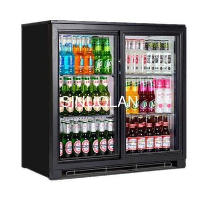 Commercial Beer Display Cooler 2 Doors Beverage display Fridge