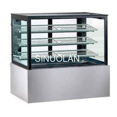 Commercial Heated Display Cabinet Pie Warmer Hot Food Showcase Fried Chicken Food Display Warmer