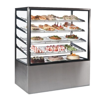 Commercial Heated Display Cabinet Pie Warmer Hot Food Showcase Fried Chicken Food Display Warmer