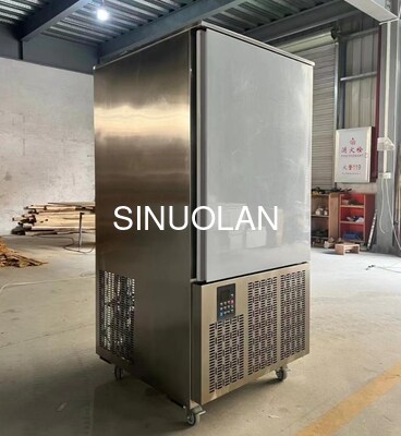 Cold Room Blast Freezer Machine 10 Trays for Meat Fish Lobster
