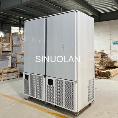 Quick Freezing Blast Chiller Freezer 15 Trays for Fruit Meat