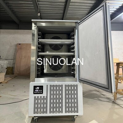 Custom Commercial Blast Chiller Refrigerator for Kitchen 46x66cm Pan