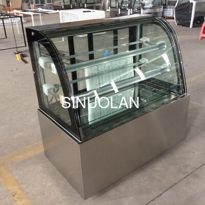 Refrigerated Case Cake Display Showcase Refrigerator for Bakery Chiller Floor Cooler Fridge Cabinet