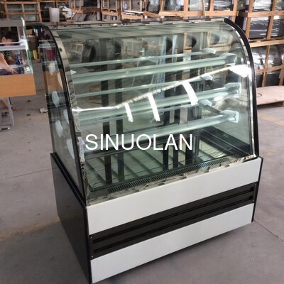Refrigerated Cake Display Fridge Cabinet Air Cooled 3 Shelves