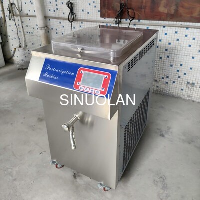 Ice Cream Milk Pasteurizer Equipment Aging Tank With Stainless Steel Door