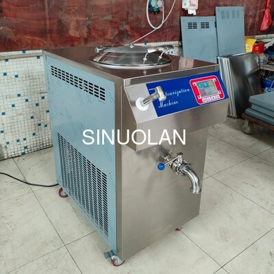 Ice Cream Homogenizer Mixture Pasteurizer Machine Small Corrosion Resistant