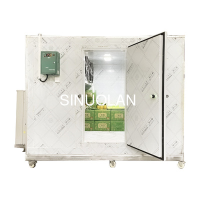 380V 50Hz 3Phase Walk in Cooler for Fish Chicken Vegetables Seafood Cold Storage