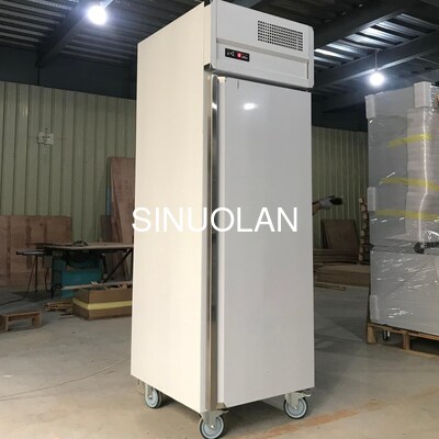1 Door Fan-cooled Upright Vertical Refrigerator Freezer for Hotel Restaurant Kitchen Equipment