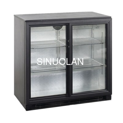 Commercial Beer Display Cooler 2 Doors Beverage display Fridge
